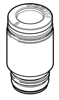 Rabat Złącze wtykowe QSPKG14-8 FESTO